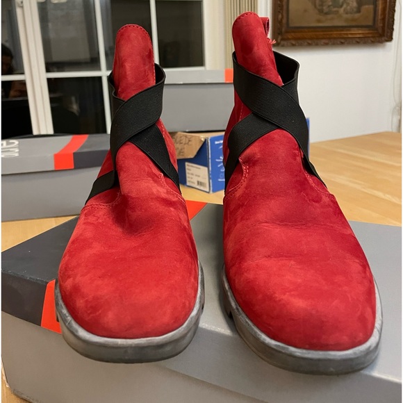 Arche Red Booties - Picture 3 of 4